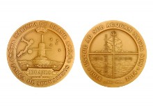 Moedas em comemoração a 100 anos da Força de Submarinos “encalham” na casa da moeda.