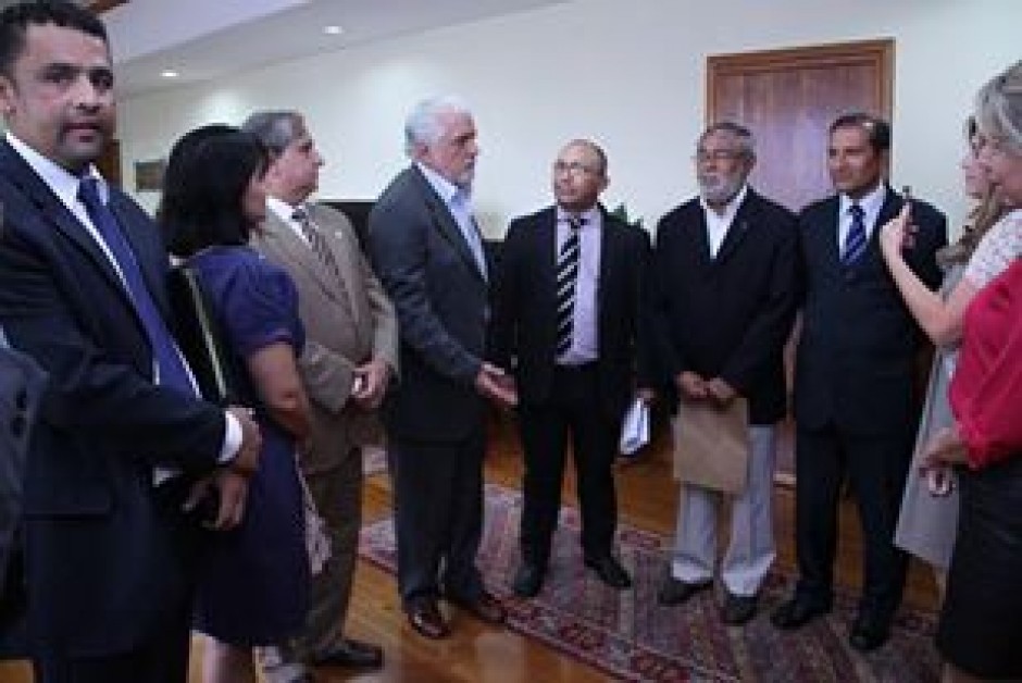 MINISTRO da DEFESA  recebe LIDERANÇAS da Família Militar