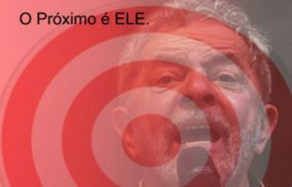 Chegou a hora! Lula é o próximo. Ele agora tenta ganhar “status” de perseguido pela sociedade.