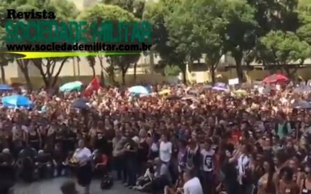 “Filhas da Pxxx” – Ato no RIO ofende policiais e pede fim da polícia MILITAR
