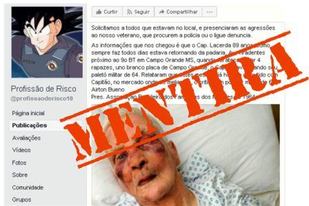 “Capitão de 64” agredido – FAKE NEWS MILITAR NR1- MAIO 2018