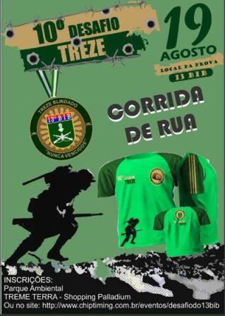 Treze Blindado promove DESAFIO