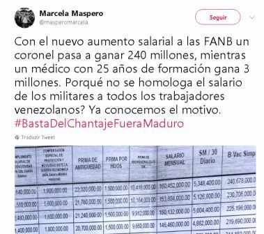 Reajuste dos MILITARES venezuelanos é considerado traição contra o POVO