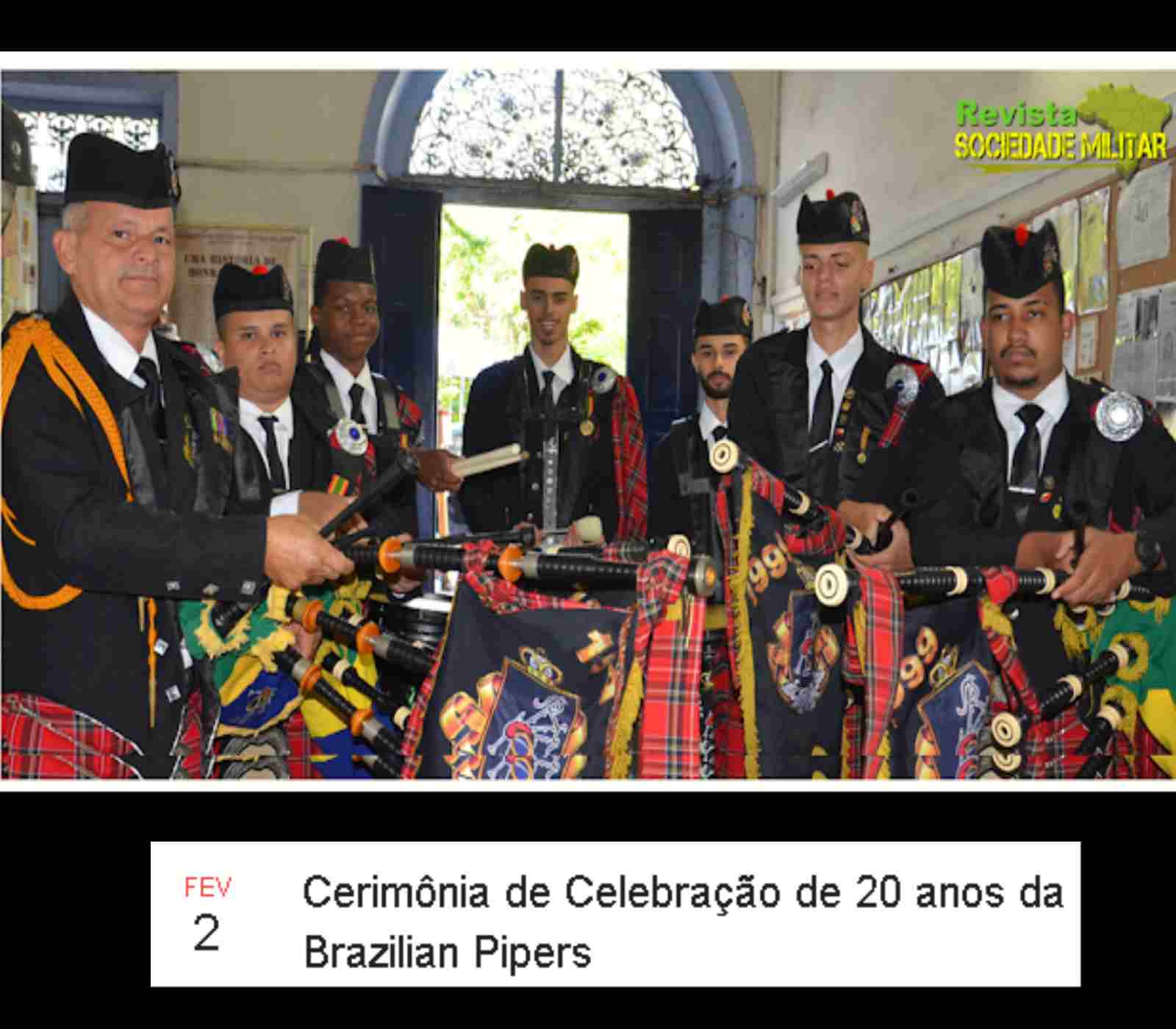 Brazilian PIPERS Comemora 20 anos – Belíssimo trabalho! Projeto que deu certo