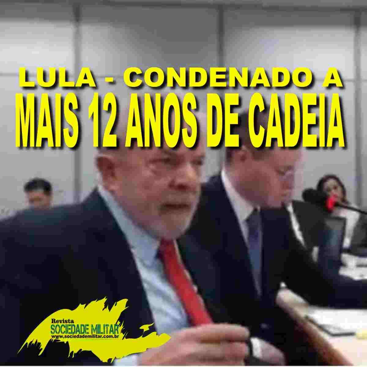 EXTRA – Juiza sentencia LULA em mais 12 anos de prisão