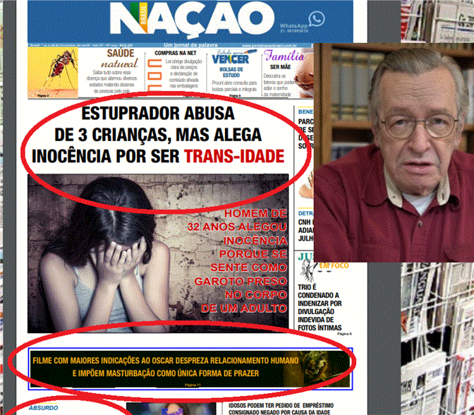 Olavo de Carvalho e a hora da mídia conservadora – Quem é o Jornal Nação, citado pelo filósofo como grande promessa dos próximos anos?
