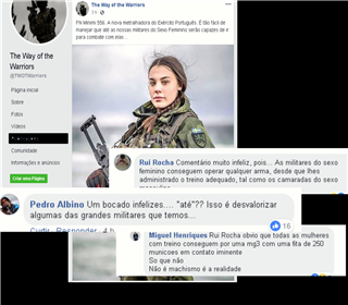 “FN Minimi 556, até mulheres manuseiam essa arma!” — O politicamente correto MILITAR e a Página The Way of the Warriors