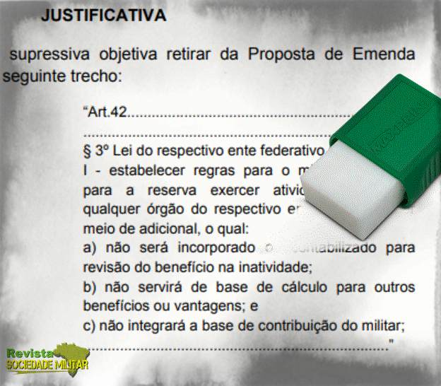 Militares / Previdência. Esquerda consegue 208 apoios para modificar texto que trata de militares na PEC 6/2019