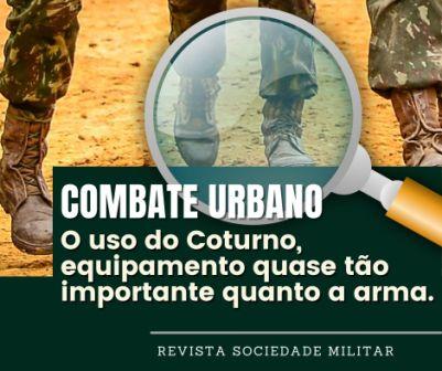 Extrema importância – O uso do Coturno, equipamento tão indispensável quanto uma arma