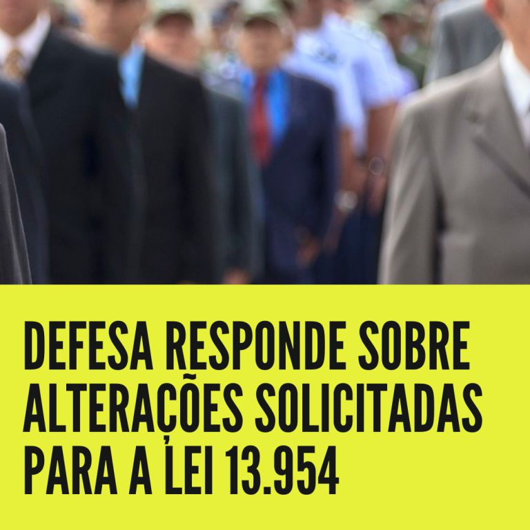 “Não há carreira nos QUADROS ESPECIAIS”, diz Defesa em nota-resposta para a Câmara dos Deputados