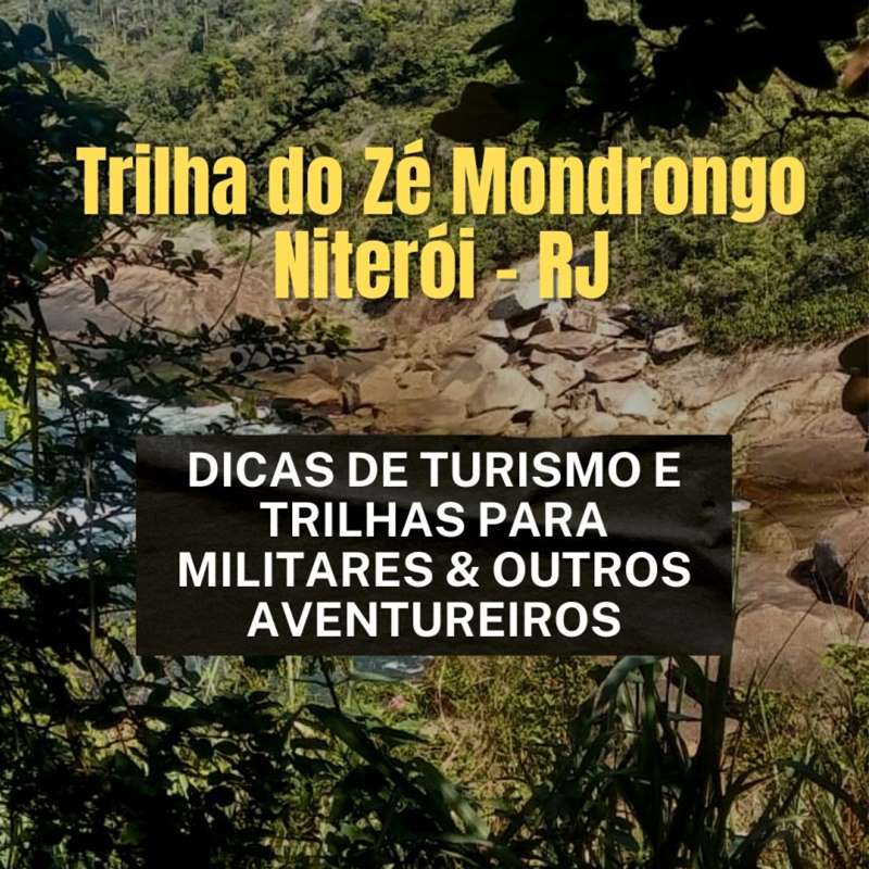 Trilha do Zé Mondrongo, poucos conhecem, todos podem. Niterói – Rio de Janeiro