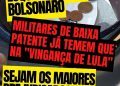 Depois de ameaças de LULA, militares que ficaram de fora dos reajustes dados por Bolsonaro já temem arrocho salarial se o petista vencer as eleições
