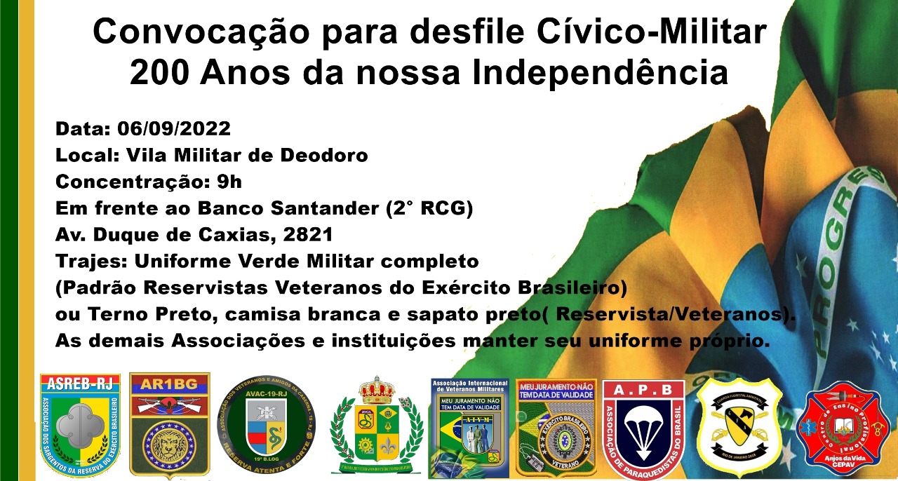 Exército esta CONVOCANDO Reservistas para atuarem em Brasília, sua chance  de voltar a servir - Revista Sociedade Militar