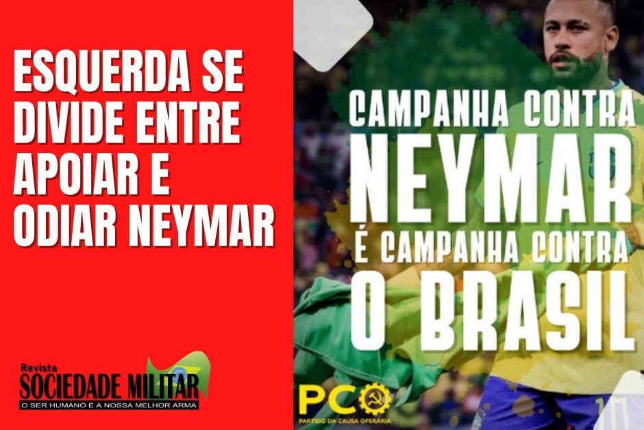 À esquerda da esquerda, PCO diz que campanha contra Neymar é … burrice