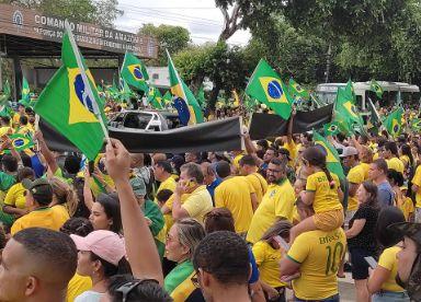 Será mesmo energia do Exército ou furtada? Ministério público pede providências, juíza visita pessoalmente ato patriota em Manaus antes de decidir