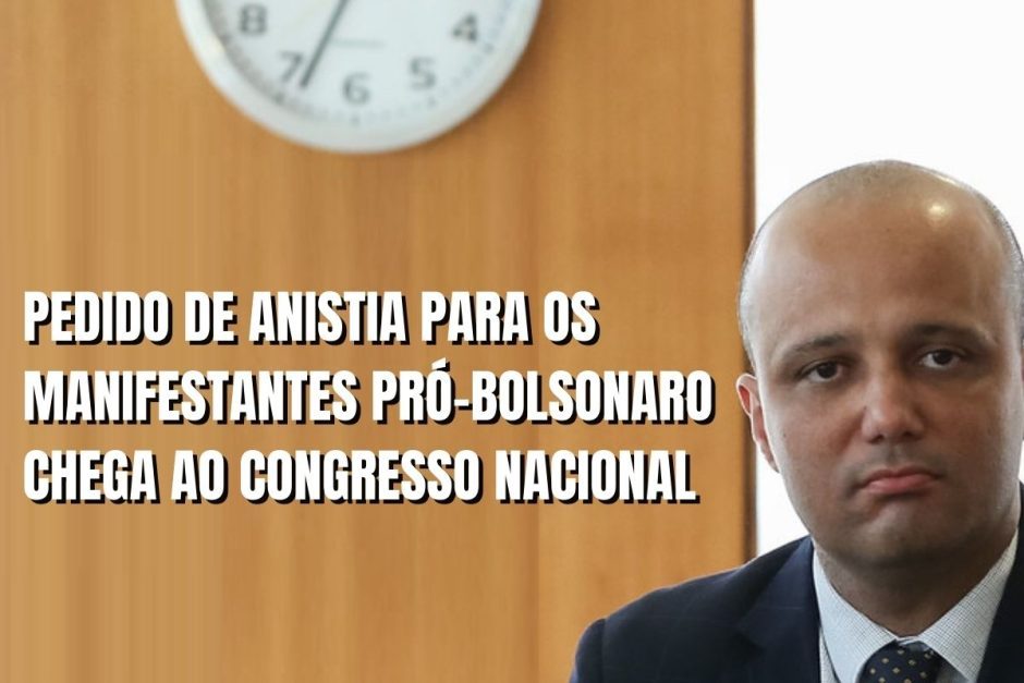 Anistia para manifestantes pró-Bolsonaro já foi protocolada na Câmara dos Deputados