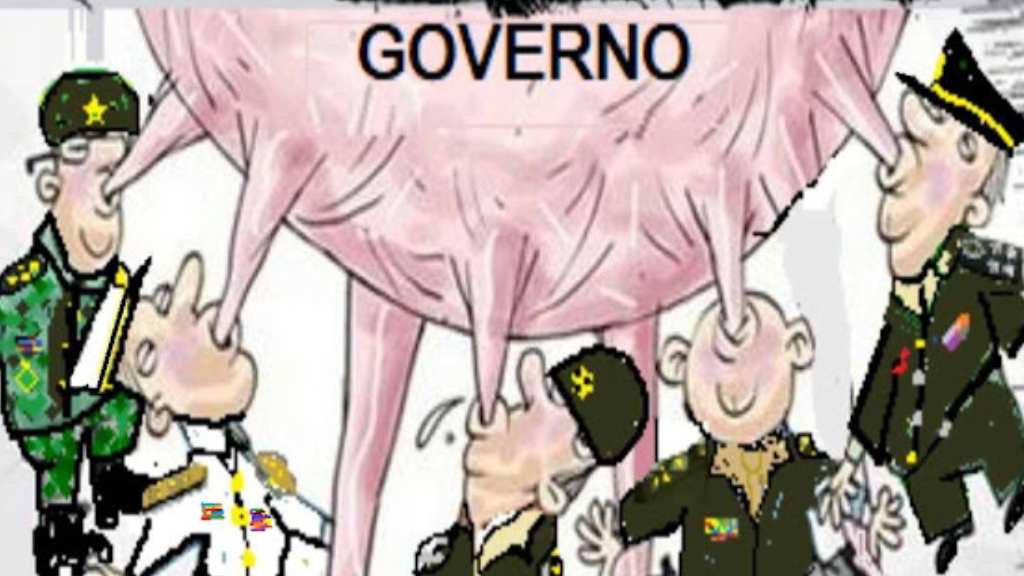 No governo Bolsonaro os generais em cargos comissionados teriam agido para aumentar os próprios salários, deixando a tropa à míngua