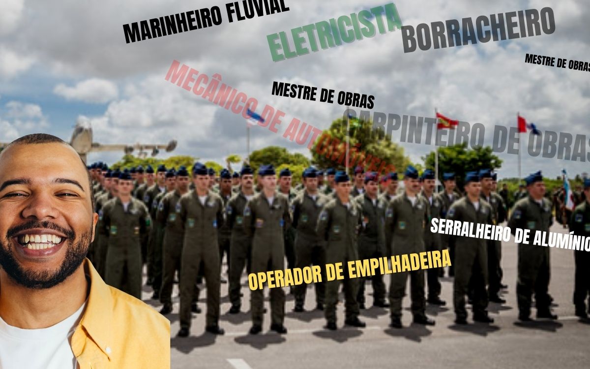Oportunidade na Aeronáutica, pra quem não estuda tanto assim, mas é esperto na profissão
