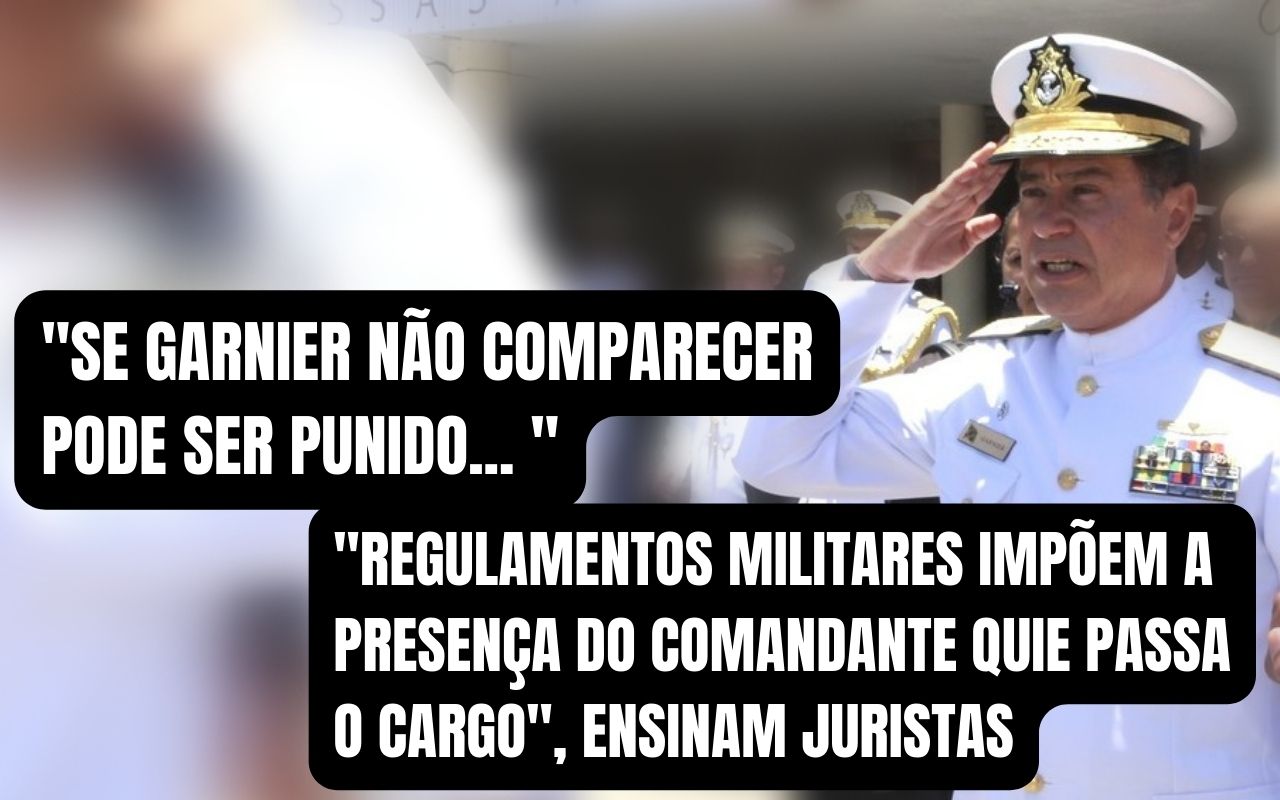 Comandante da Marinha pode ser punido se não comparecer à passagem de comando diante de Lula?
