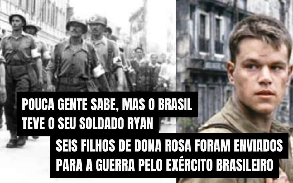 “Soldado Ryan Brasileiro”: Conheça Rosa da Fonseca, mãe que viu 6 filhos irem para a guerra com o Exército