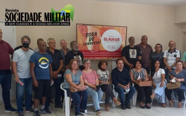 Glauber Braga reunião com militares