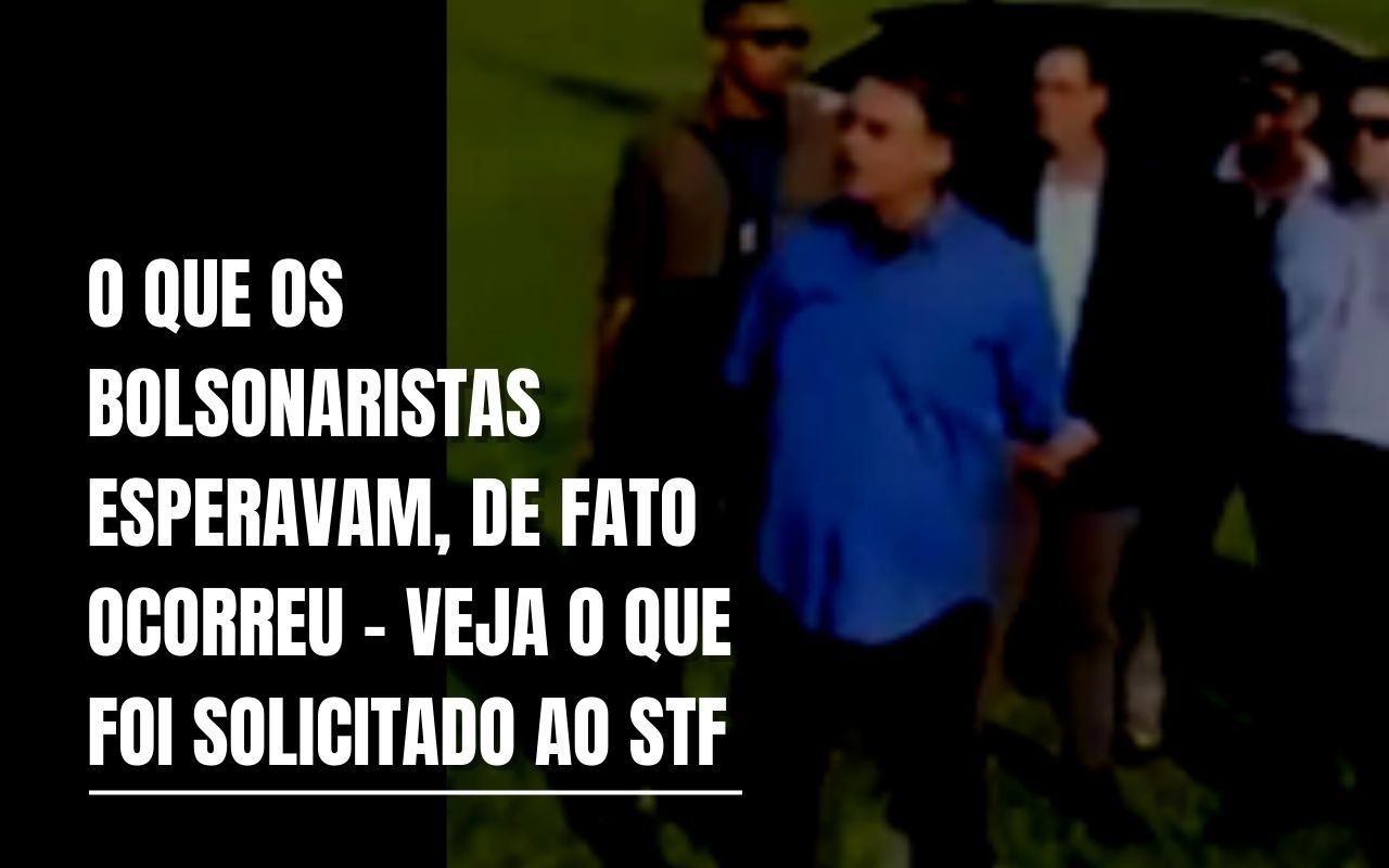 O que os Bolsonaristas esperavam realmente aconteceu, Bolsonaro foi denunciado por partidos de oposição, que pedem sua prisão