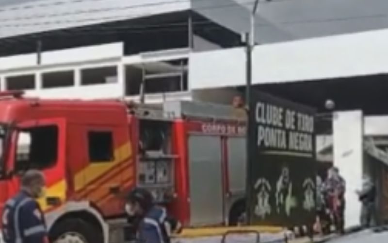 Acidente fatal em clube de tiro