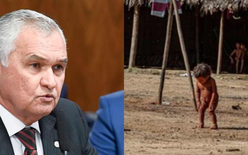 General é criticado por post:  “índio com reserva do tamanho da Suíça passando fome”