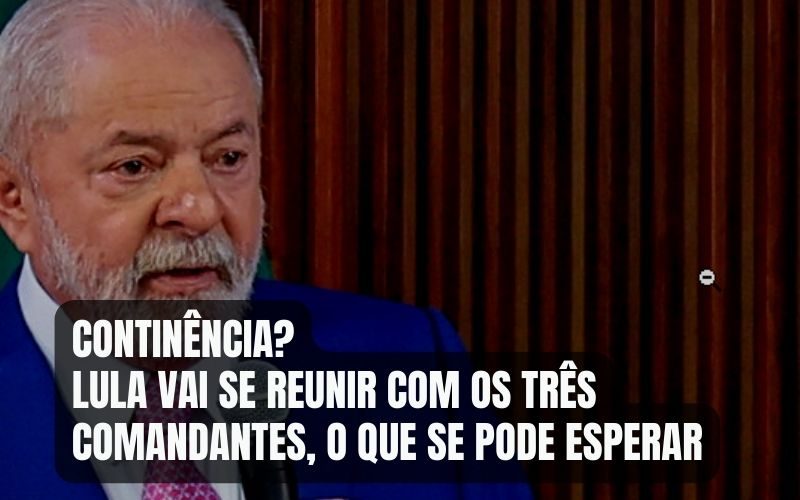 Tensão ou distensão entre Lula e Militares pode depender da continência dos comandantes