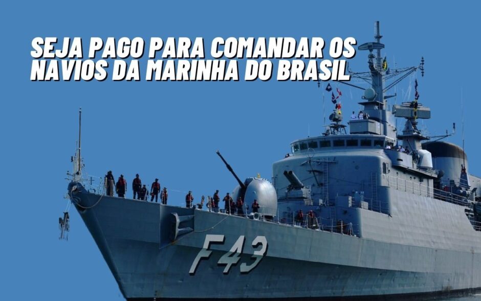 Saiu o Edital! Concurso da marinha abre 69 vagas de ensino médio com salário acima de R$ 7.500 após formação