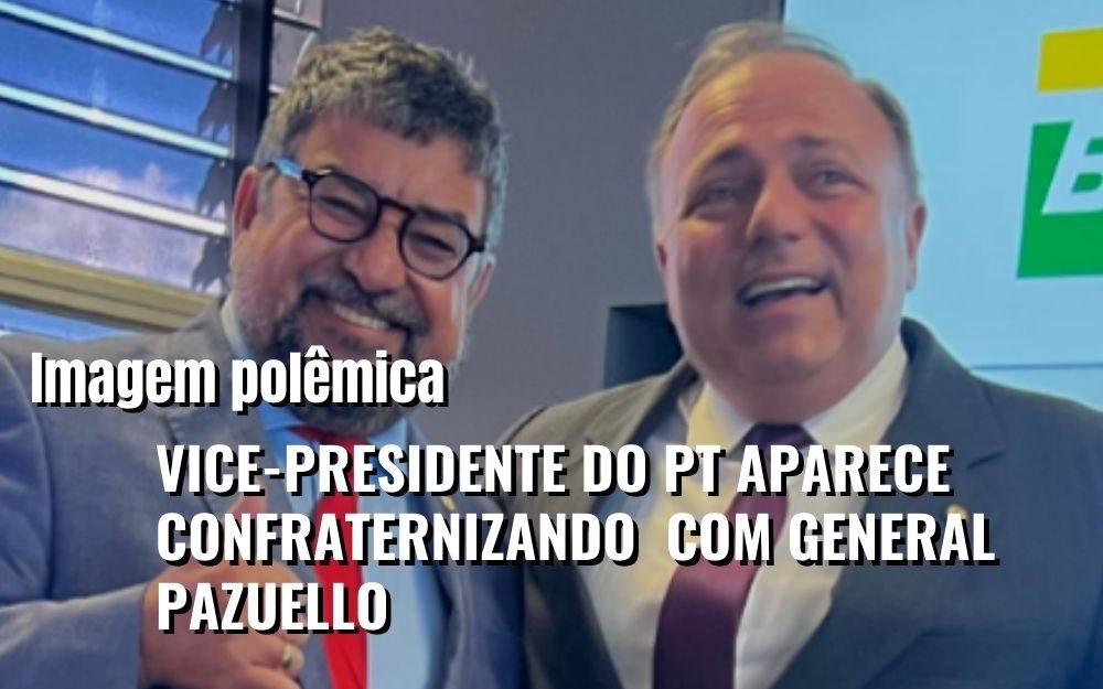 Esquerda critica tietagem de Quaquá, vice-presidente do PT,  sobre o general Pazuello