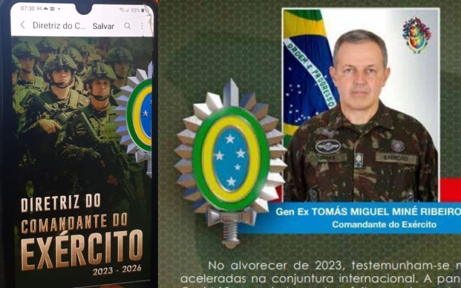 Comandante do Exército emite diretriz ordenando reforçar posicionamento apolítico da força, com uso da comunicação estratégica