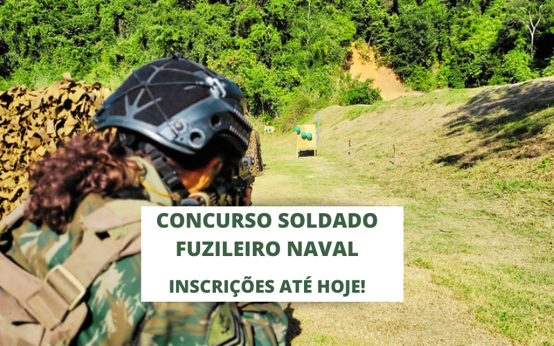 Concurso inédito para mulheres na Marinha do Brasil encerra as inscrições hoje, basta ter ensino médio