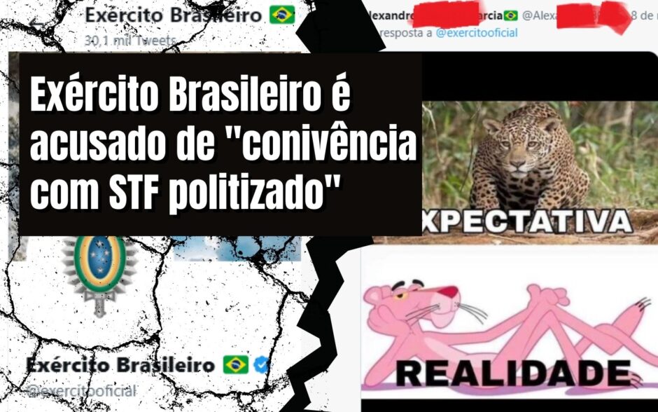 Exército Brasileiro é acusado de conivência com STF politizado em postagem do Dia da Mulher