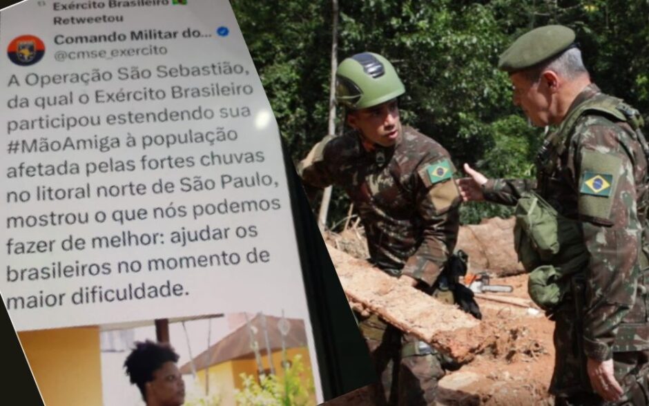 #MãoAmiga – Comando Militar do Sudeste destaca habilidade do Exército Brasileiro em ajudar brasileiros em momentos de crise