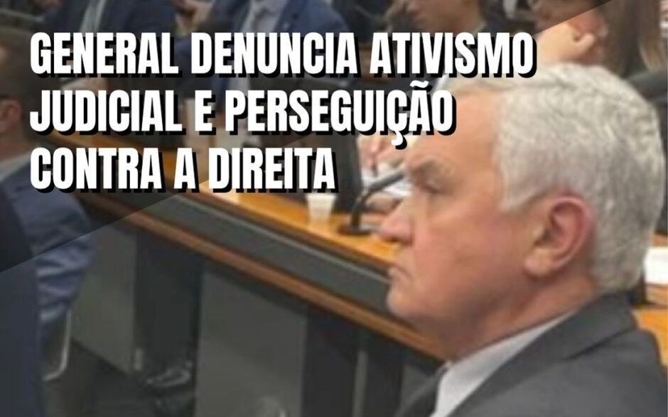 General diz que não se acovarda e denuncia ativismo judicial por parte do Ministério Público