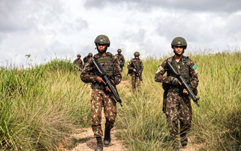 Na Amazônia, militares dos EUA iniciam treinamentos em conjunto com o Exército  Brasileiro, Amapá