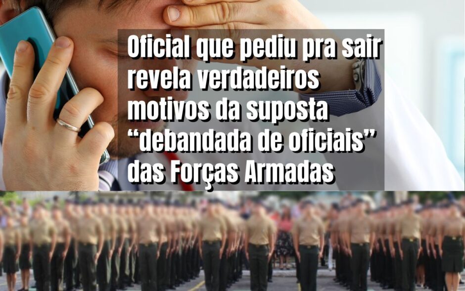 A verdade:  Ex-oficial do Exército denuncia tratamento desigual e discriminação contra profissionais não formados na AMAN