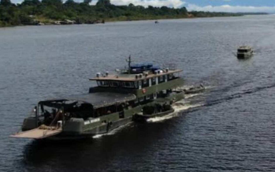 Exército Brasileiro informa que está em combate no Rio Traíra: foco, crimes transnacionais