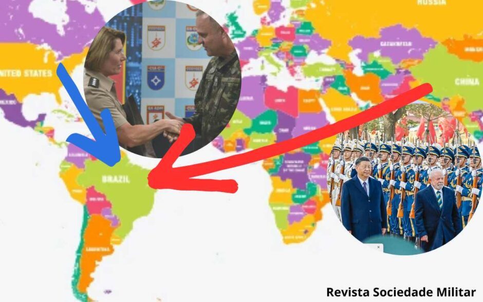 Militares do Brasil terão que escolher lado em possível conflito entre China e Estados Unidos: estudo em academia naval dos EUA