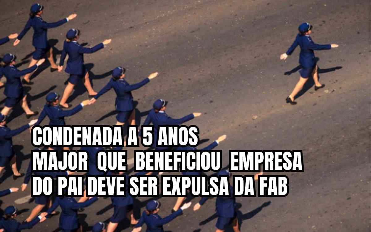 Condenada a 5 anos de cadeia, major da aeronáutica que beneficiou empresa do pai em licitação teve embargos negados pelo STM