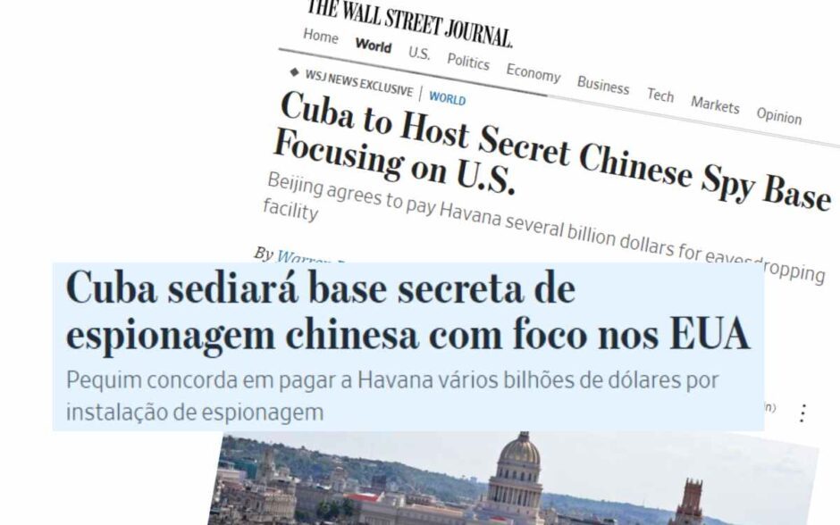 Comitê no Congresso dos EUA revela acordo secreto entre CUBA e CHINA
