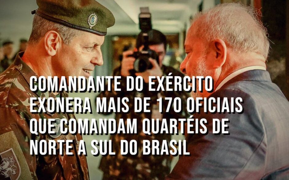 Comandante do Exército exonera mais de 170 oficiais que comandam quartéis de norte a sul do Brasil
