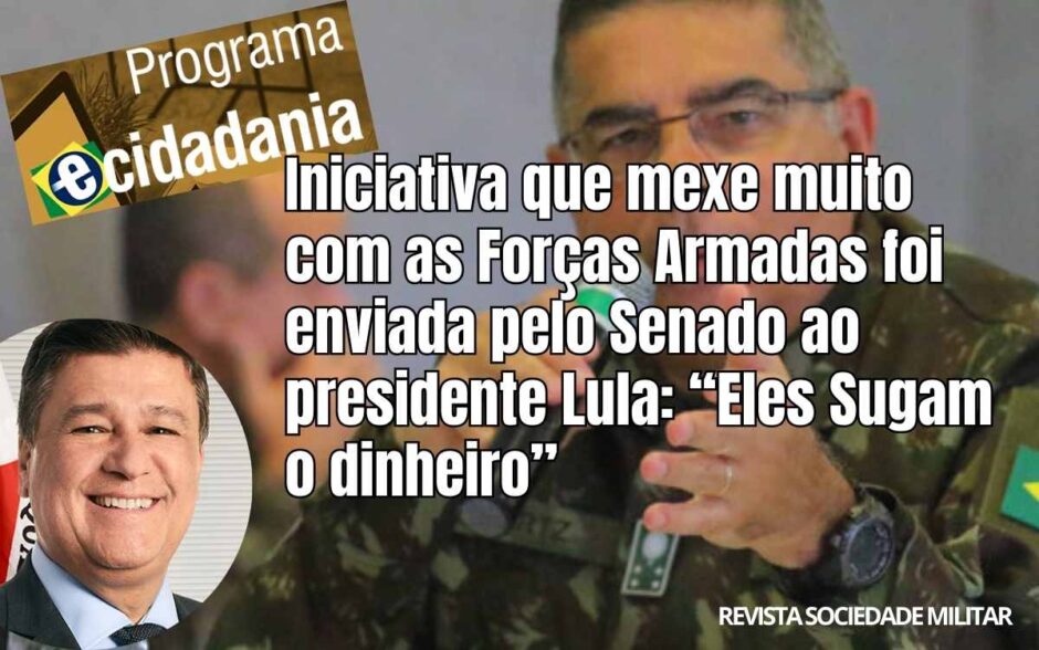 Iniciativa sobre pensões que abala as Forças Armadas foi enviada pelo Senado ao presidente Lula: “Eles Sugam o dinheiro”
