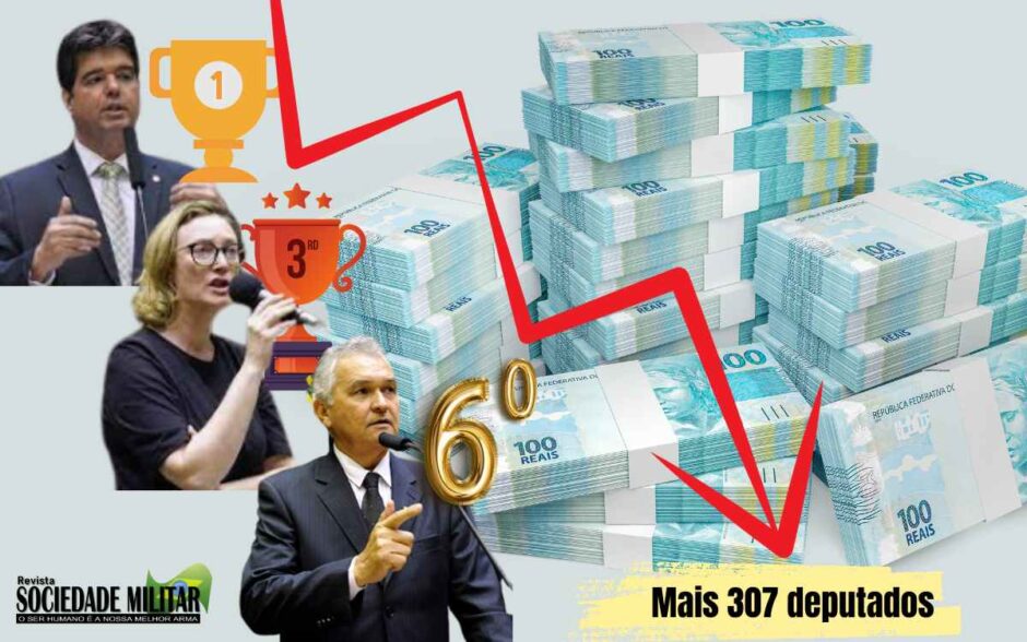 General Girão (PL) e Maria do Rosário (PT) estão entre os 10 maiores gastadores da Câmara dos Deputados