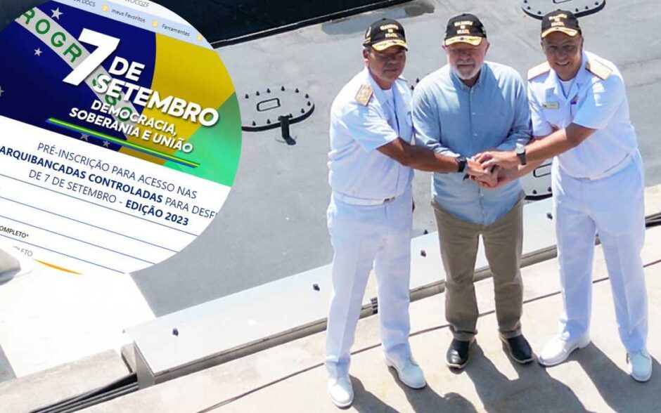 Militares ganham 2 mil vagas para acompanhar o desfile em Brasília: Marinha toma o lugar do Exército na divulgação em redes sociais