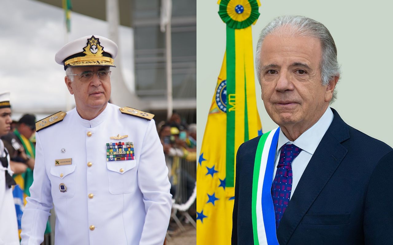 “Me segue que eu te sigo de Volta”: Ministro da Defesa e Chefe Do Estado-Maior Conjunto trocam medalhas do Serviço Militar