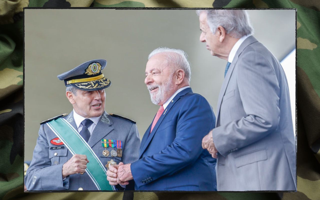 General Tomás, Lula e José Múcio, respectivamente