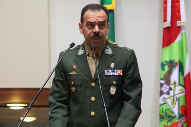 General de Exército Richard Fernandez Nunes, atual Chefe do Departamento de Educação e Cultura do Exército - Juliana Stadnik / Assembleia Legislativa de Santa Catarina