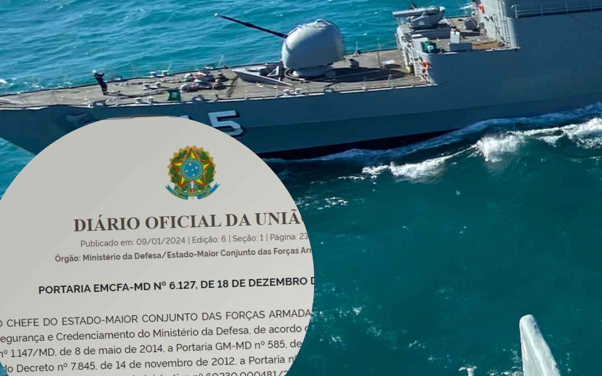 Empresa privada é homologada em grau de sigilo SECRETO no âmbito do Comando da Marinha